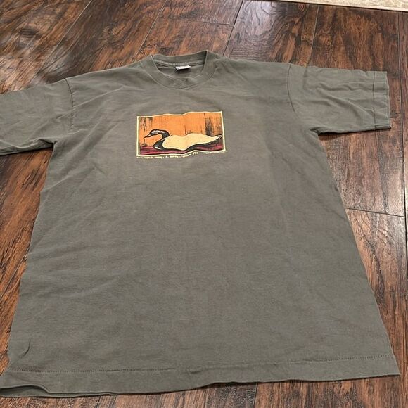 Canvas Back Decoy- A. SeAvey-Maine 1941
c. Sweerback tee single stitched size L - Picture 5 of 9